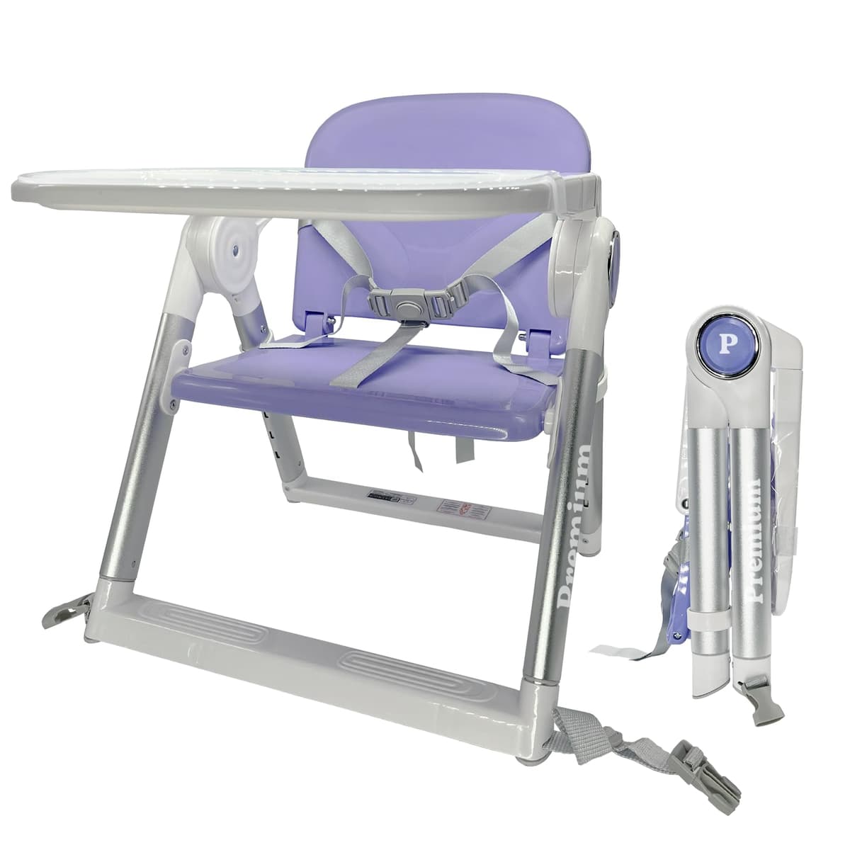 Cojín Acolchado Universal para Trona de Bebé, Colchoneta Suave y Cómoda, Funda Asiento Compatible con Tronas Plegables y Portátiles, Lavable, Ligero y Fácil de Colocar (COJIN ACOLCHADO) — view 5