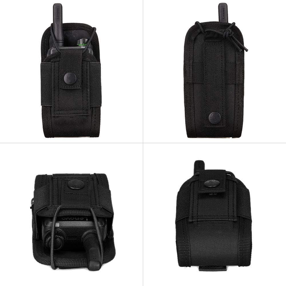 Kyrio Funda para Walkie Talkie, Bolsa para Walkie Talkie, Bolsa Militar Soporte Radio Walkie Talkie para Outdoor, Caza, Táctica, Acampada, Senderismo — view 8