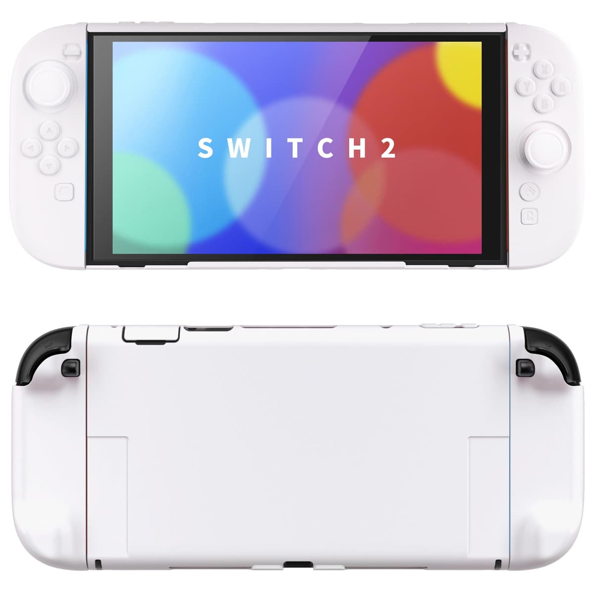PlayVital Funda Protectora para Nintendo Switch 2 (2025) - Carcasa Rígida Dockable con Soporte Plegable y Tapas para Joysticks, Protector para Switch 2 - Color Sólido Serie (Amarillo Antiguo) — view 13