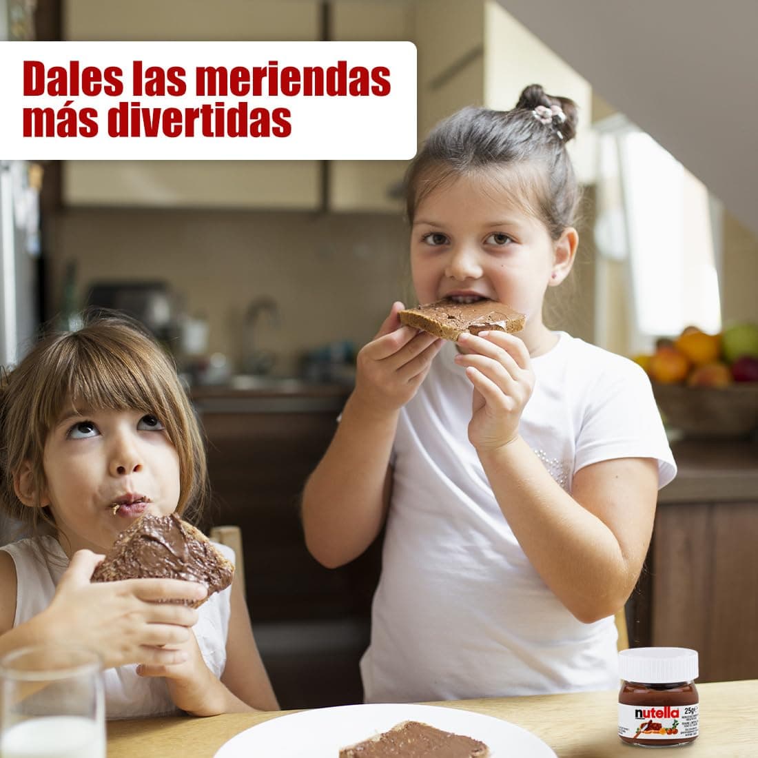Crema de Cacao con Avellanas | Pack Mini Tarritos 25 gr | Crema de Cacao y Avellanas | Caja de Tarritos Individuales perfectos para Hosteleria, Eventos o Repostería (32 Tarritos 25gr) — view 4