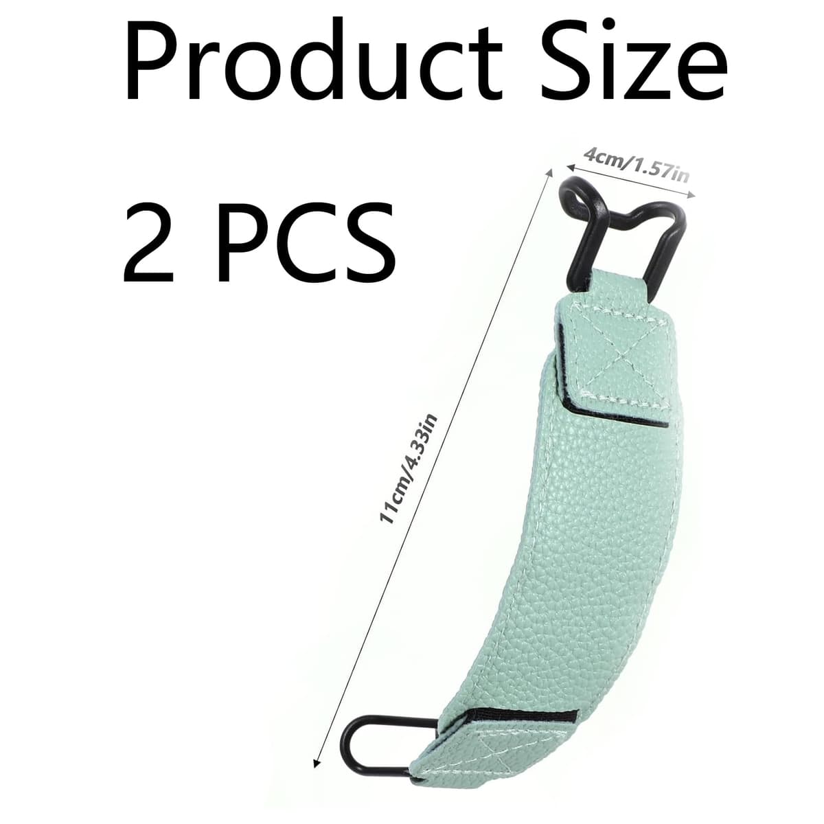2 PCS Kindle Hand Strap, Kindle Grip, Secure Device Holder for Reading and Gaming, Universal Hand Strap with Patterned and Green Styles ﻿ — view 2