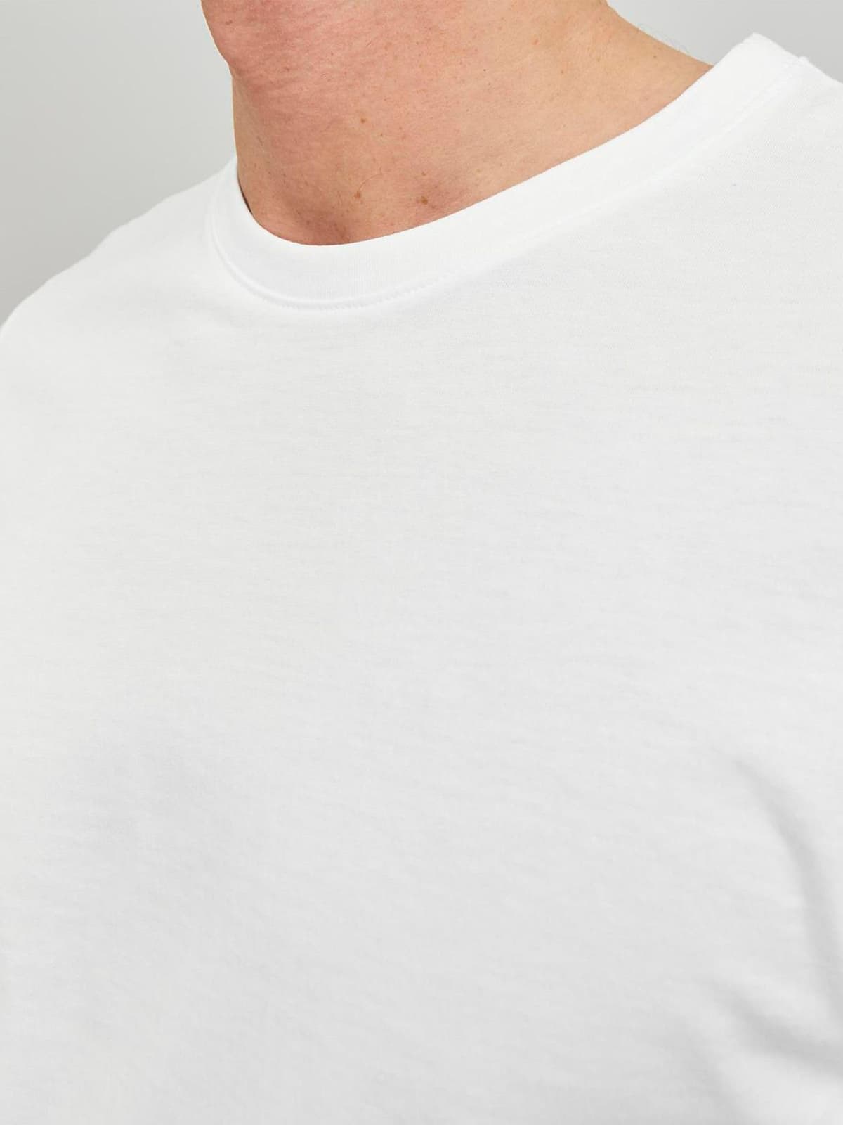 JACK & JONES T-Shirt Plain O-Neck T-Shirt — view 6