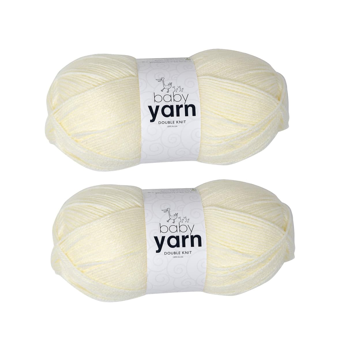 Korbond DK Beige Yarn - 100g Acrylic Wool - Lightweight, Hypoallergenic & Durable Double Knit Crochet Yarn Knitting Wool (290m Total) — view 9