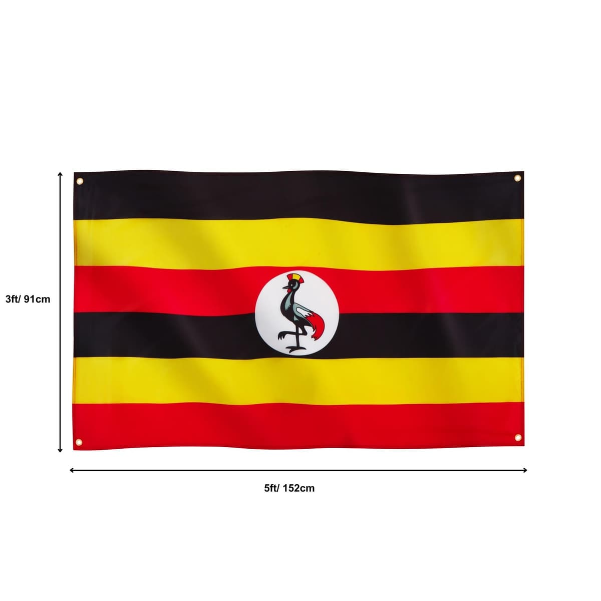 Runesol Lest We Forget, Premium Remembrance Poppy Day Flag - 3ft x 5ft, 4 Grommets, Indoors/Outdoors — view 407