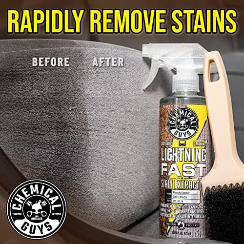 Chemical Guys Lightning Fast Carpet and Upholstery Stain Extractor - Chemical Guys Carpet Cleaner, Great for Fabric, Upholstery, Cars, Home, Office, Furniture, and More, Fresh Scent - 16 oz — view 3