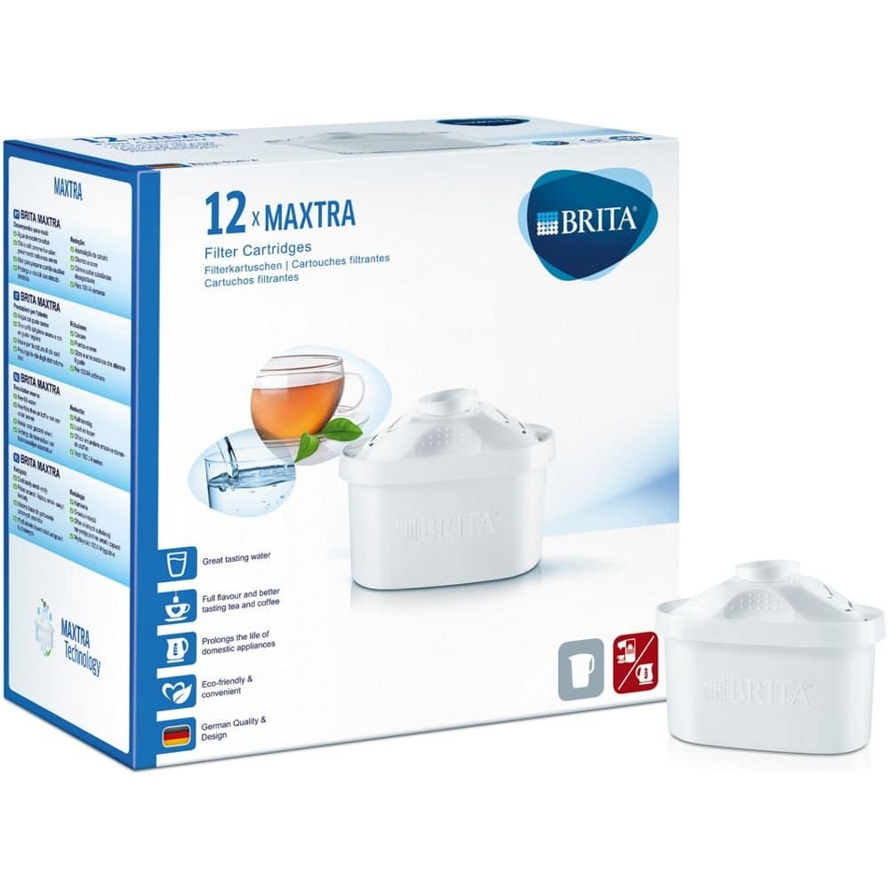 BRITA MAXTRA - Filtro de agua, pack de 12