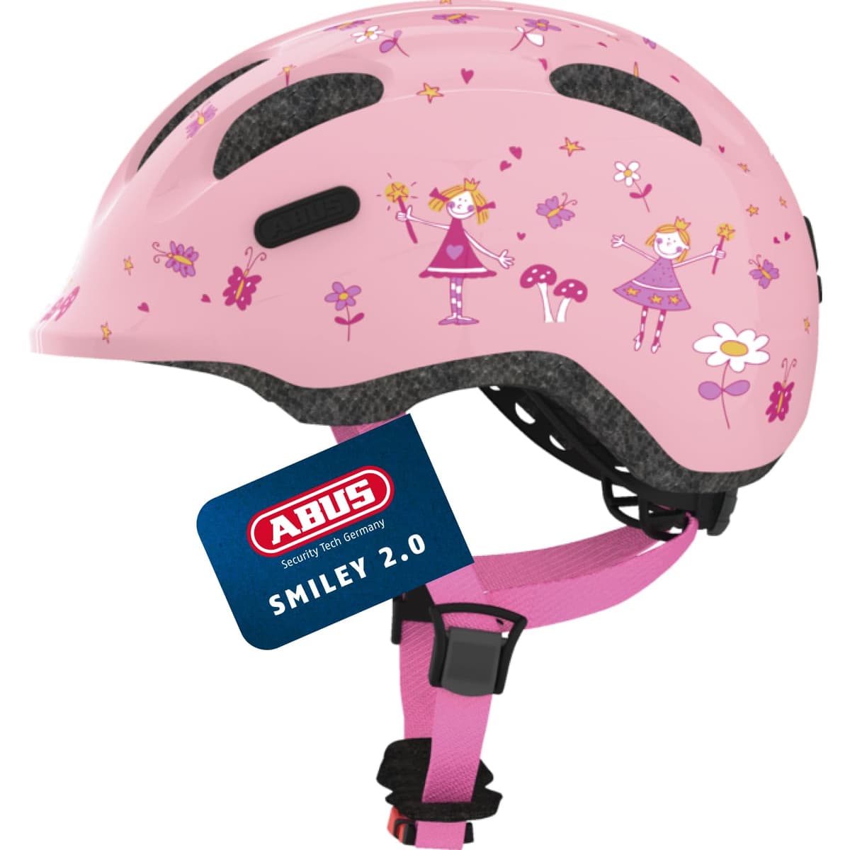 ABUS Smiley 2.0 - Casco infantil de bicicleta para niño y niña