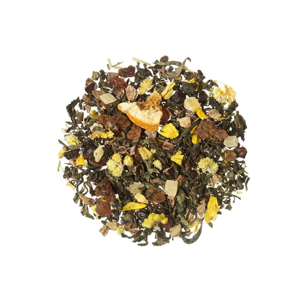 TEA SHOP - Magic Mango Green Tea 500g - 250 Cups - Bulk Format - Green Tea - Leaves - With Mango and Moringa - Antioxidant - Cold Tea - Perfect for Summer — view 41