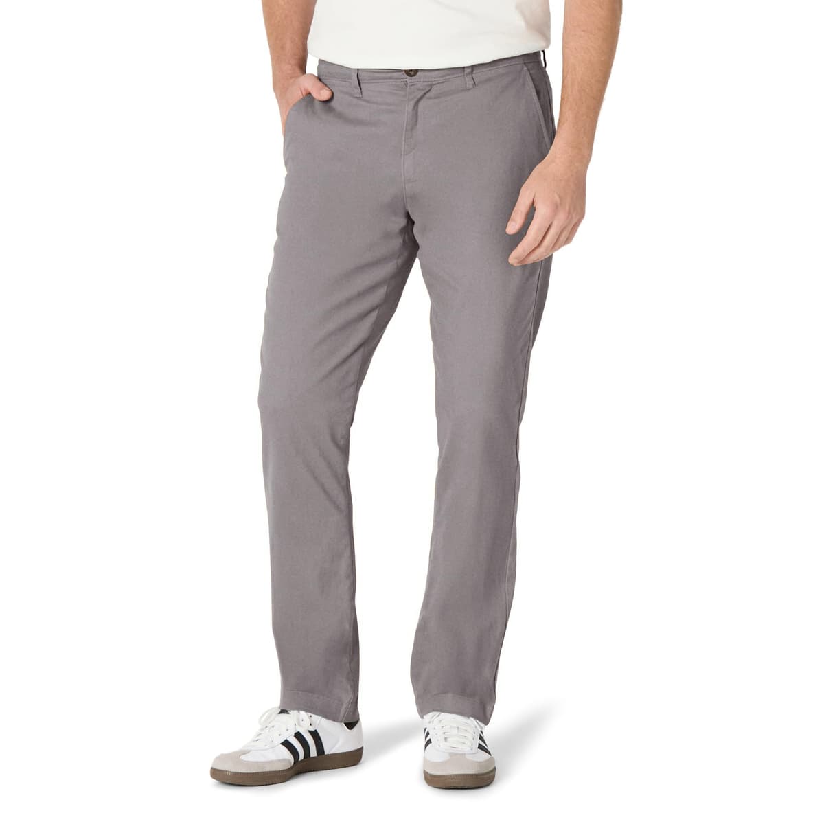 Amazon Essentials Men's Athletic Fit Casual Stretch Chino Work Trousers (Available in Big & Tall) — view 19
