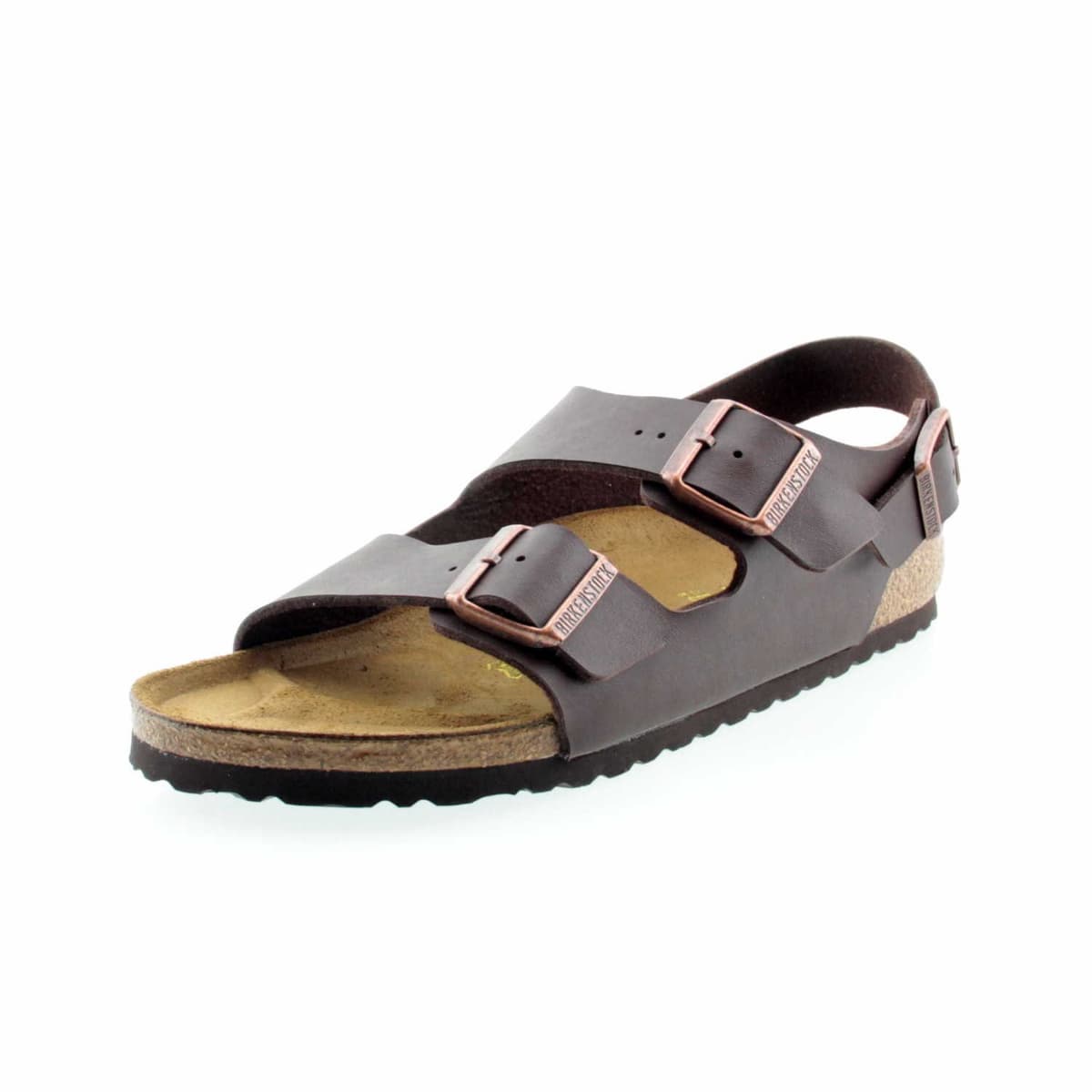 Birkenstock Rio Sandals Girls White/Patent Sandals Shoes — view 14