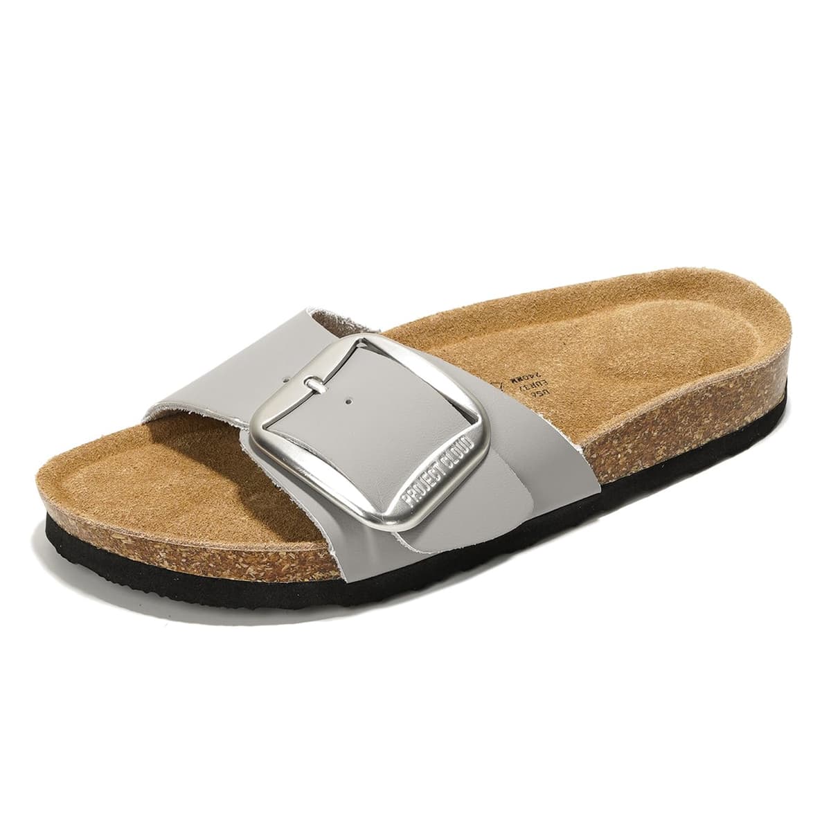 Project Cloud 100% Genuine Leather Sandals Women Dressy Beach Essentials Slides for Women Footwear - Lightweight with Memory Foam Insole Sandals for Women 2026 - Womens Slides — view 38