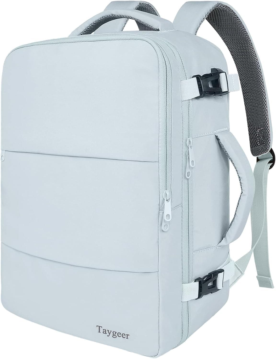 Travel Backpack for Women, Carry On Backpack with USB Charging Port & Shoe Pouch, TSA 15.6inch Laptop Backpack Flight Approved, College Gym Bag Casual Daypack for Weekender Business Hiking, Beige — view 24