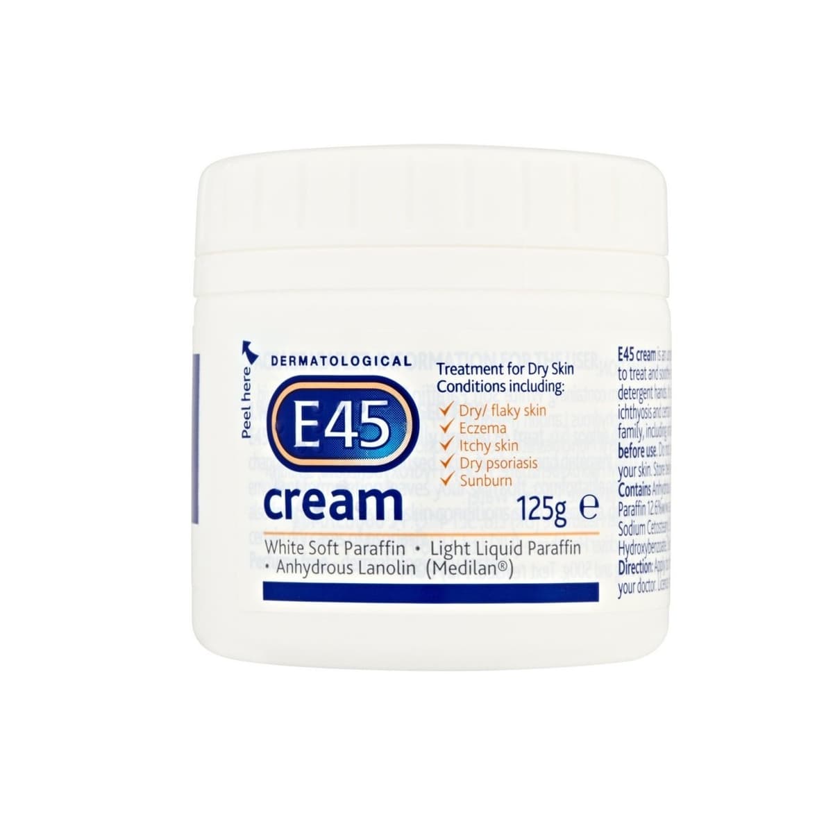 E45 Moisturising Cream 500g - Emollient Lotion for Dry, Itchy & Sensitive Skin - Soothing Eczema Relief Cream - Non-Greasy, Fast Absorbing, Dermatologically Tested Formula — view 11