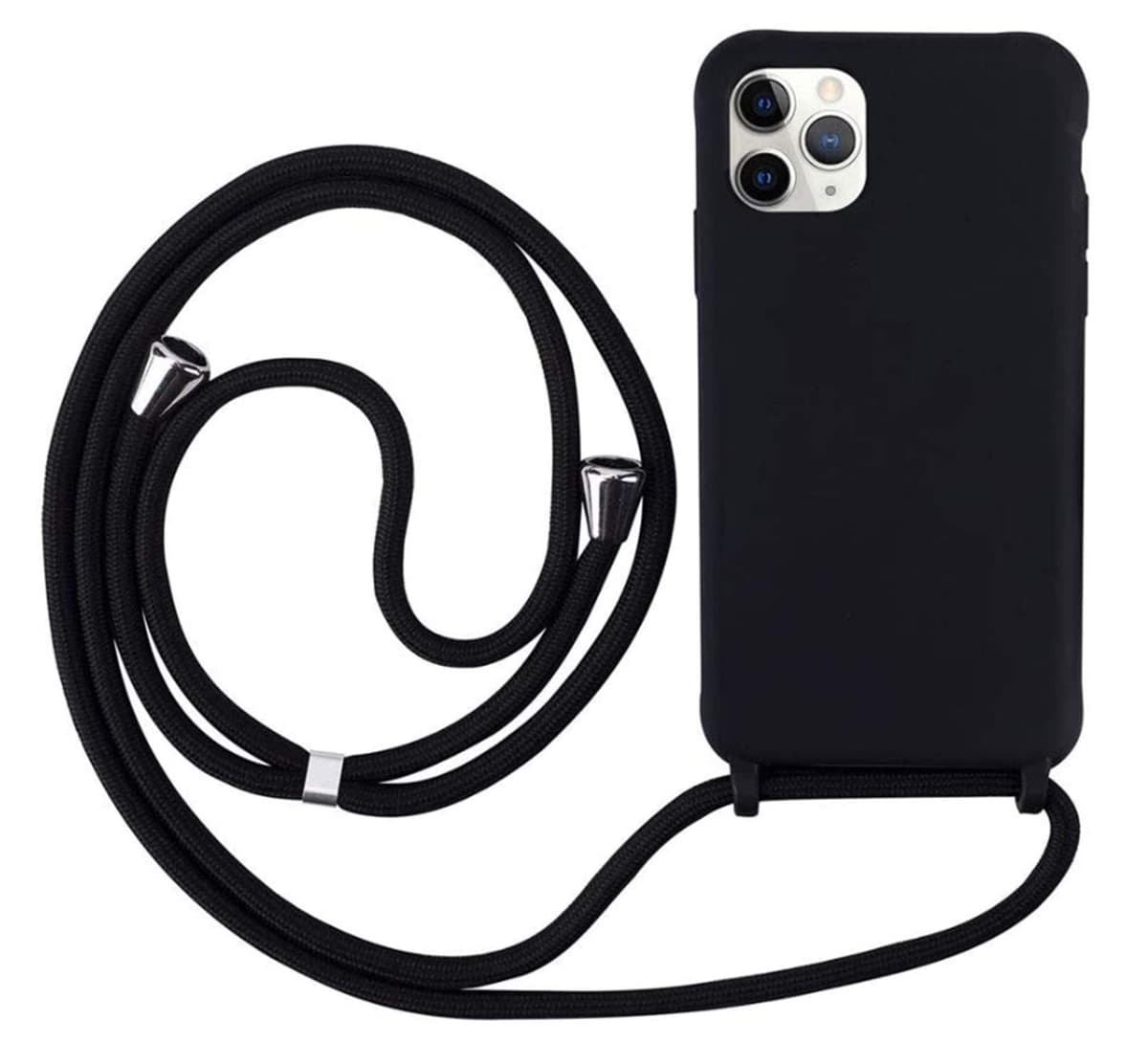 Funda Compatible con iPhone 17 Pro MAX(6.9"),Ajustable Collar Correa de Cuello Cordón Cuerda Carcasa TPU Bumper Silicona Skin Caso para iPhone 17 Pro MAX(6.9")-Verde — view 36