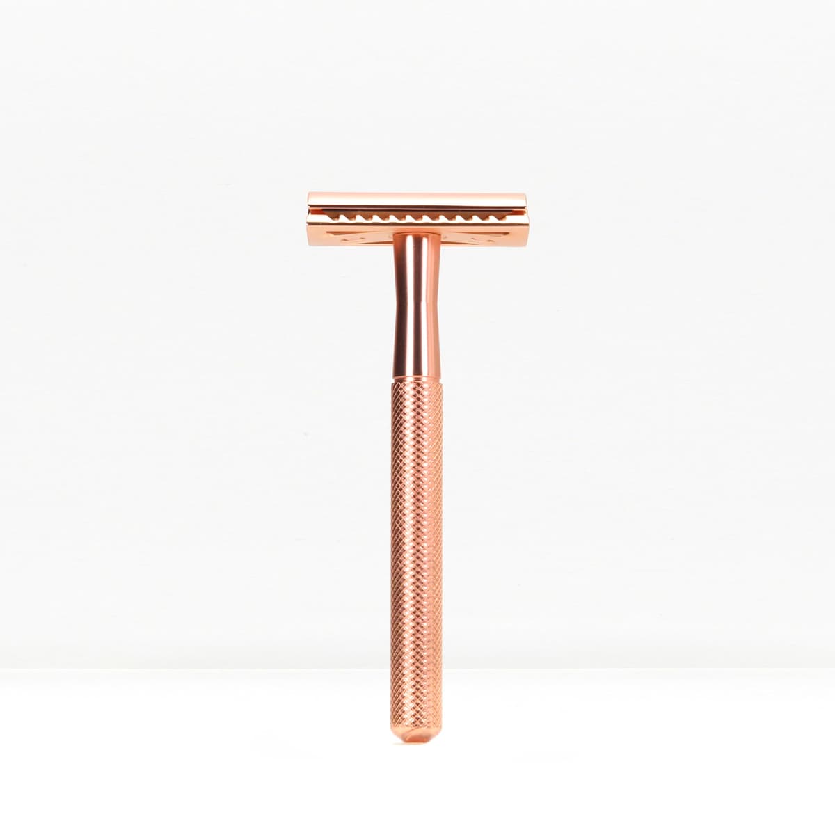 Bambaw Single Blade Razor for Women, Metal Safety Razor Women for a Luxurious Wet Shave Experience, Ideal for of All Skin Types, Suitable for Full Body, No Blade Included (Rose Gold) — view 7