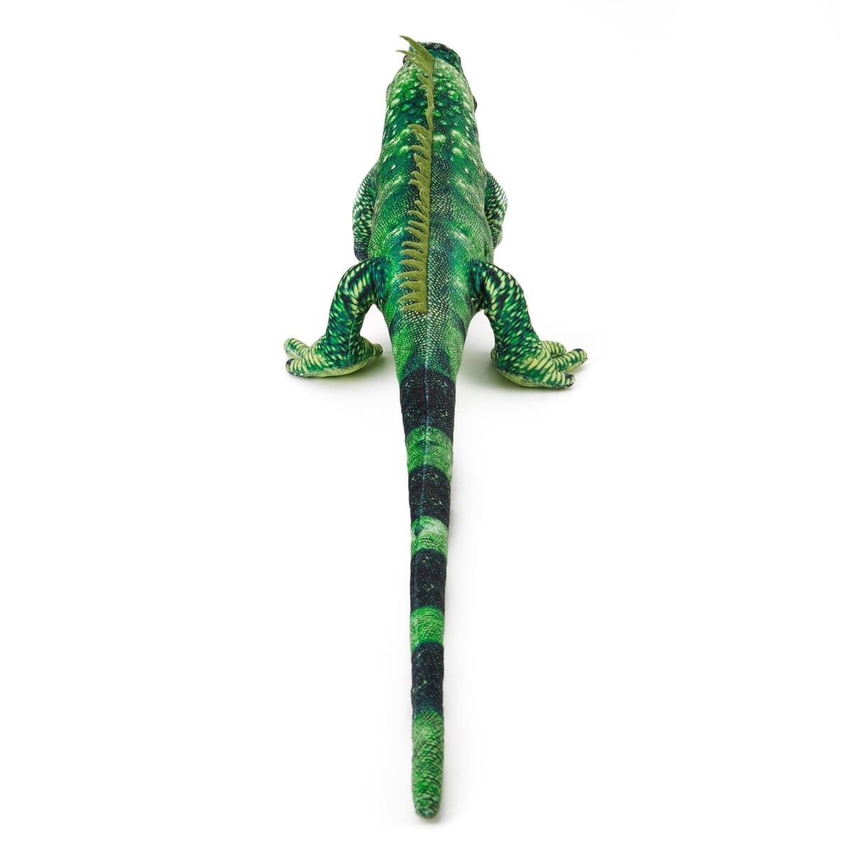 Zappi Co Green Iguana 60 cm Plush Toy Realistic Soft Cuddly Animal, Vibrant Color, Lifelike Detail, Great for Play & Display, Featured on TikTok (60cm Length) — view 5