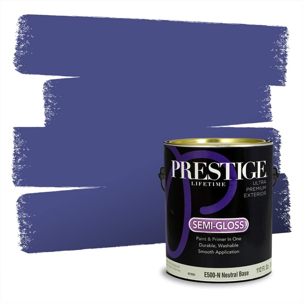 PRESTIGE Paints Interior Paint and Primer In One, 1-Gallon, Semi-Gloss, Comparable Match of Valspar* Dewdrop* — view 1633