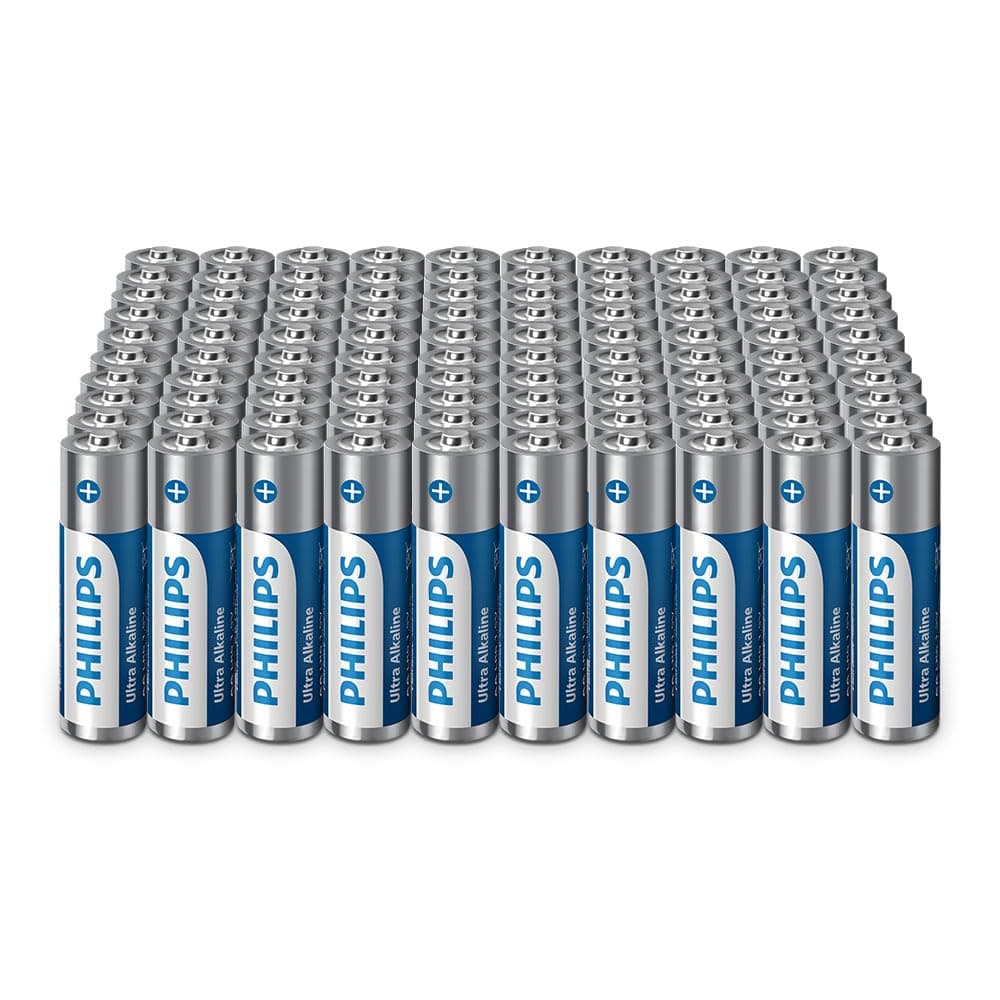 Philips Ultra 9V Alkaline Batteries, 6LR61 - Essential for Smoke Detectors and Radios, Pack of 20 — view 10