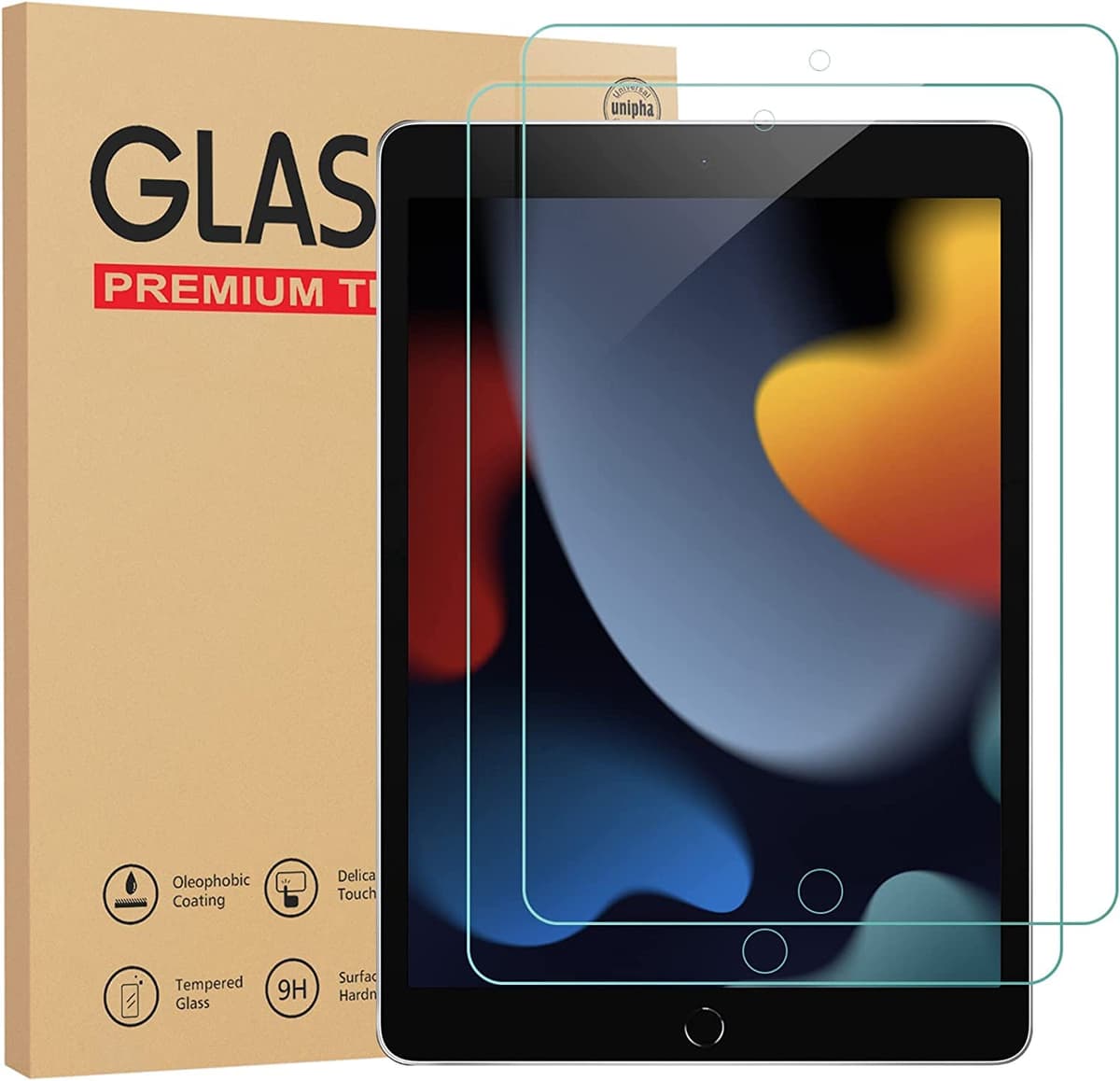 Gerutek [2 Piezas Protector Pantalla para iPad 11ª A16 / iPad 10ª Gen (2025/2022), 11/10,9 Pulgadas, Dureza 9H, HD Transparente, Antiarañazos, Sin burbujas, Antihuellas, Cristal Templado para iPad A16 — view 15