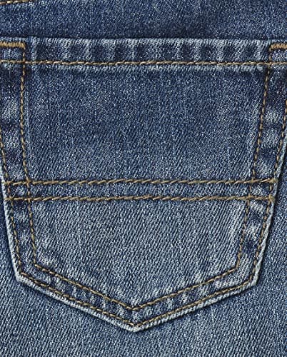 The Children's Place Boys Basic Bootcut Jeans,Med Indigo Single,12 — view 4