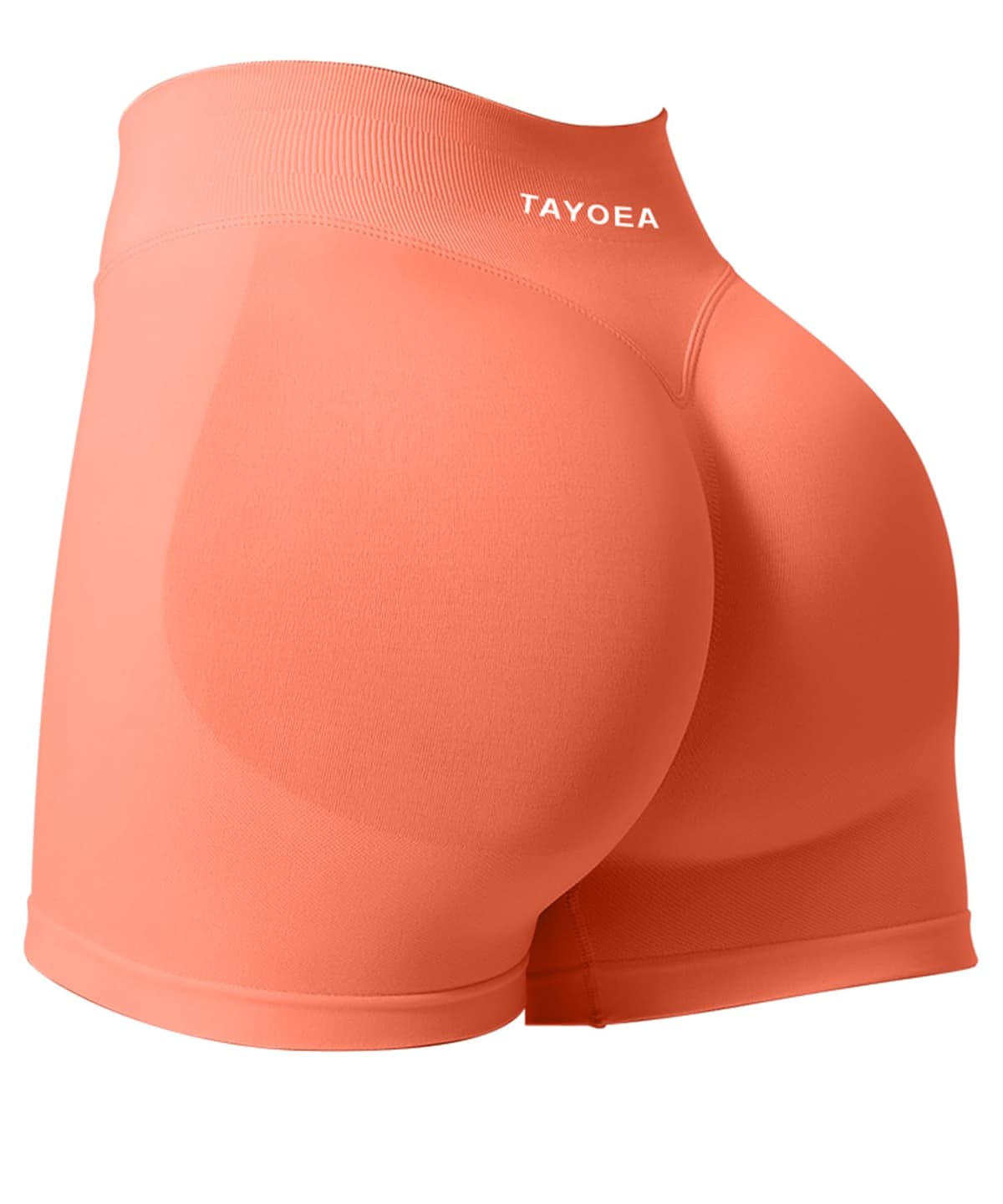 TAYOEA Pantalones Cortos Ciclismo Deportivos para Mujer Mallas Correr Cintura Alta Gimnasio Fitness Yoga Medias Push Up Booty Butt Scrunch Opaco Sin Costuras — view 9