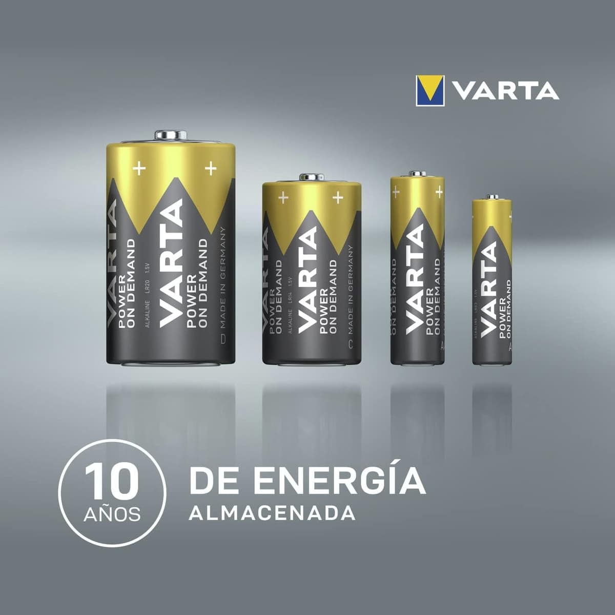 VARTA Pilas AA, paquete de 30, Power on Demand, alcalinas, 1,5V, inteligentes, flexibles, para accesorios de ordenador, dispositivos Smart Home, linternas, Made in Germany Paquete de 30 AA — view 7