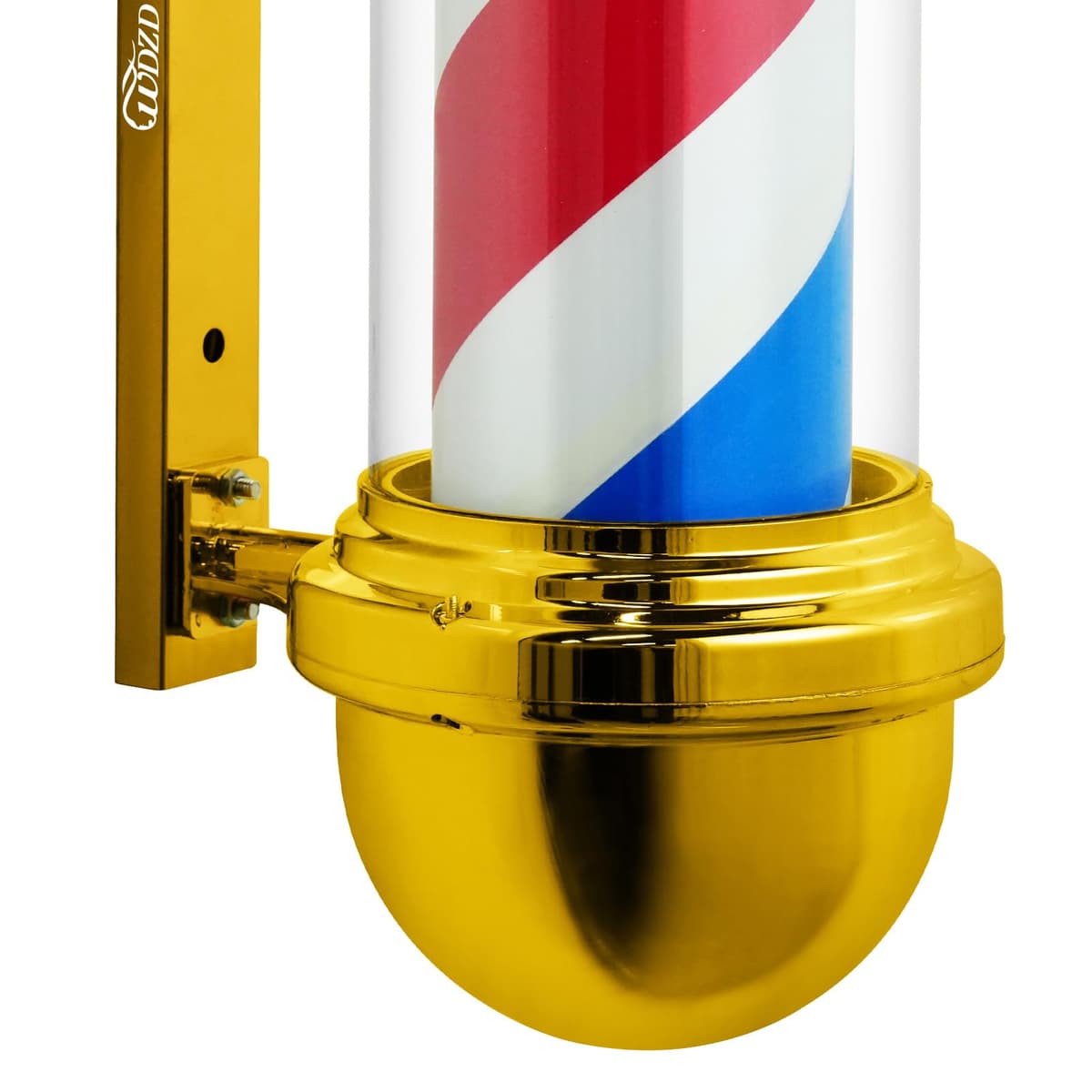 Mini 40 cm Dorado Poste Barbero Barber Pole — view 5