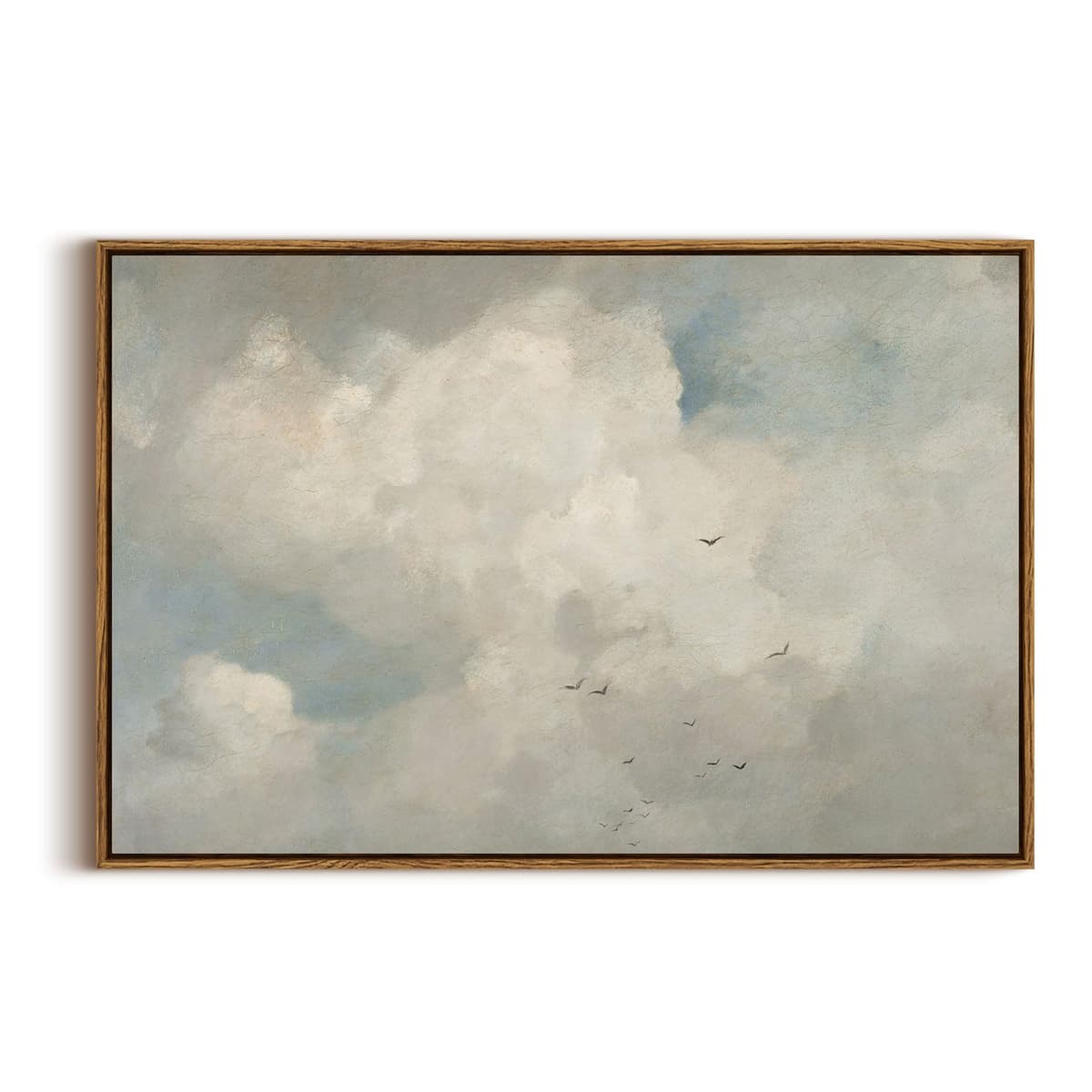 InSimSea Framed Canvas Wall Art, Meadow with Flowers Painting, Landscape for Living Room, Bedroom, Home, Bathroom Decor, 8x10 — view 63