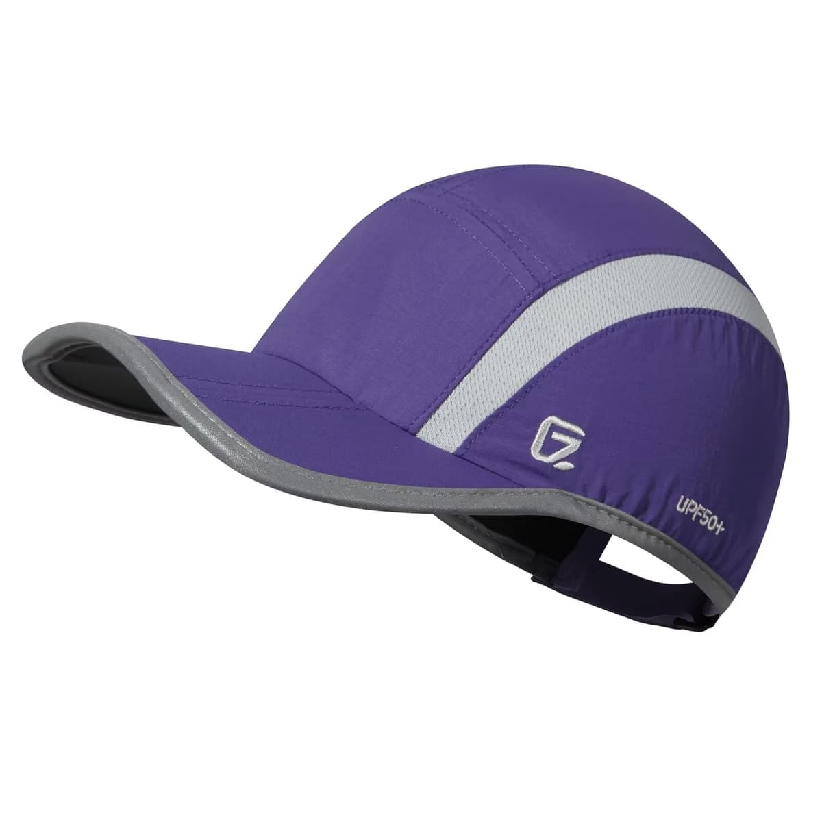 GADIEMKENSD UPF50+ Folding Outdoor Hat Unstructured Reflective Design Breathable Soft Sport Cap for Outdoor Sport — view 17