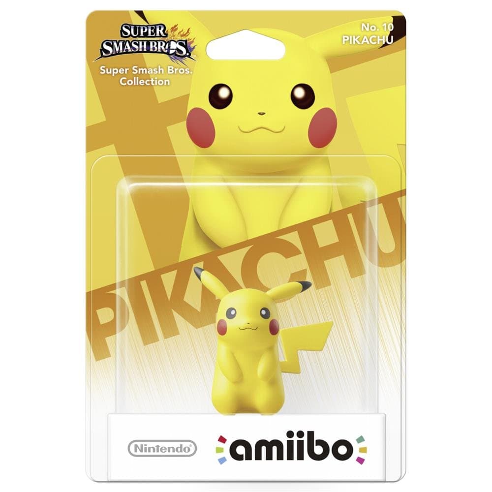 Pikachu No.10 amiibo (Nintendo Wii U/3DS) No.10 Smash Pikachu