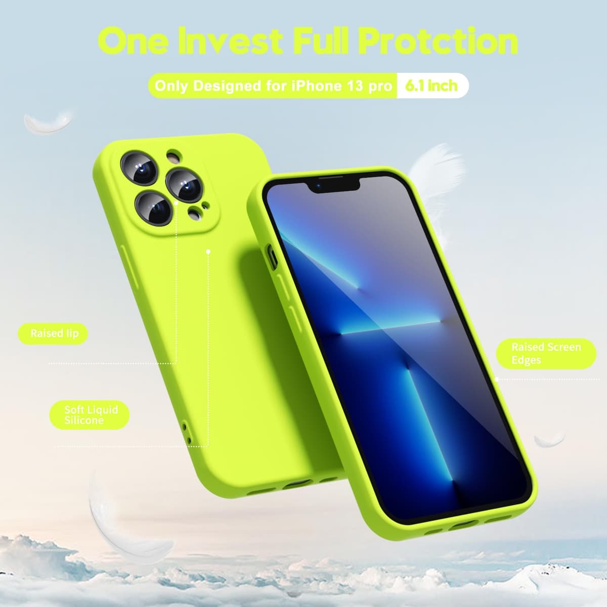 oakxco for iPhone 17 Pro Max Phone Case Liquid Silicone, Cute Thin Slim Grip Soft Rubber Gel for Women Men, Smooth Matte TPU Plain Solid Color Girly Simple Case with Camera Cover, Light Pink — view 744