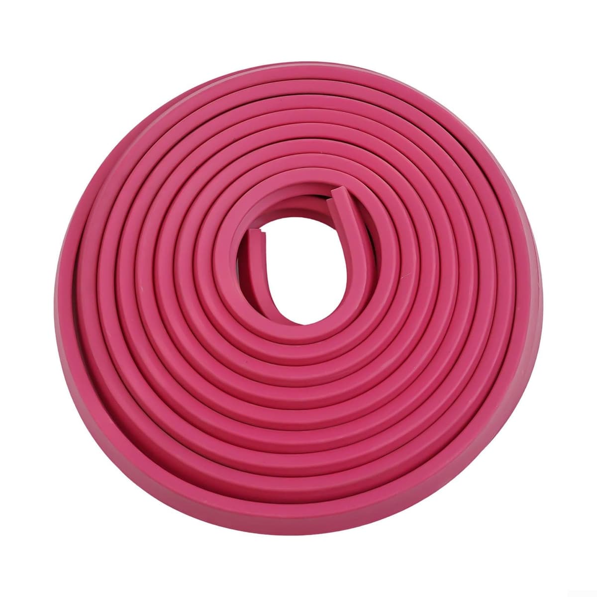 Tira de goma Tpr de 10 m para parachoques de mesa de billar, repuesto de cojín de billar rojo con diseño de corte para el hogar, sala de juegos y reparación de clubes (14 x 18 mm) — view 2