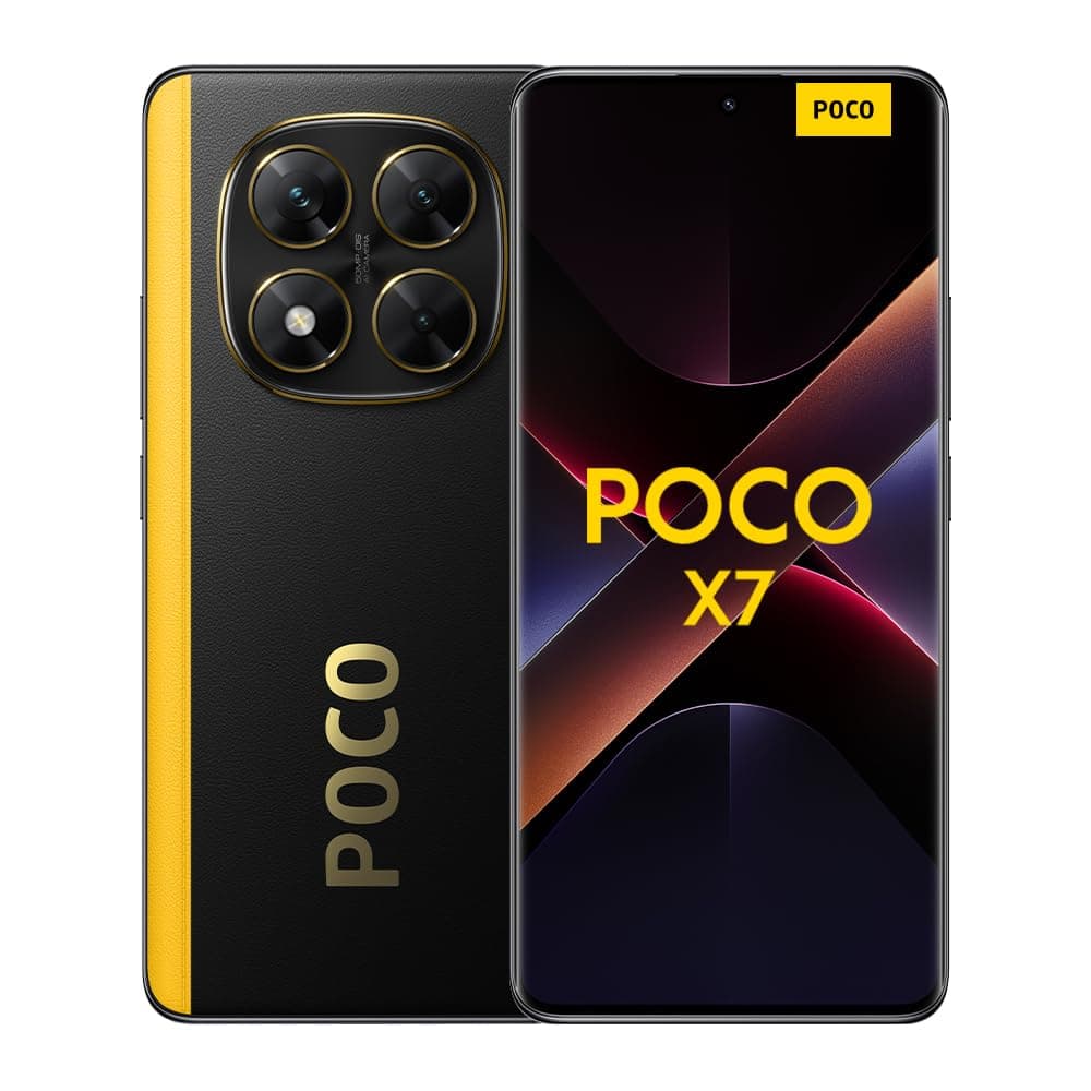 XIAOMI POCO X7 Pro - Smartphone de 12+512GB, Pantalla CrystalRes 1.5K 120Hz AMOLED, MediaTek Dimensity 8400-Ultra, Cámara de 50 MP, 90W HyperCharge, Cargador no Incluido, Negro (Versión ES) — view 8