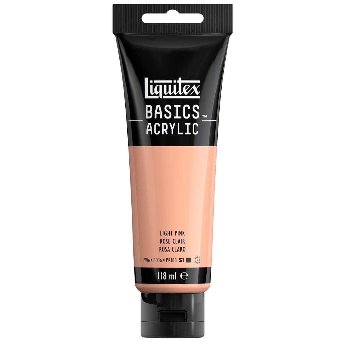 LIQUITEX Basics Acrylic Paint, Mars Black, 118 ml Tube — view 146