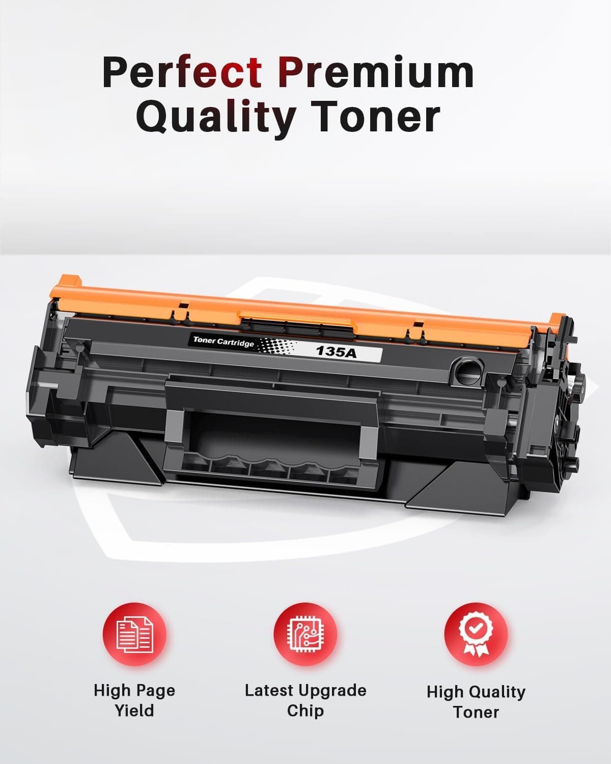135A W1350A Tóner de Repuesto para HP 135A W1350A 135X W1350X LaserJet MFP M234dw M234sdw M234sdn M234dwn M209dw M209dwn M234 M209 (con Chip,2 Negro) — view 4