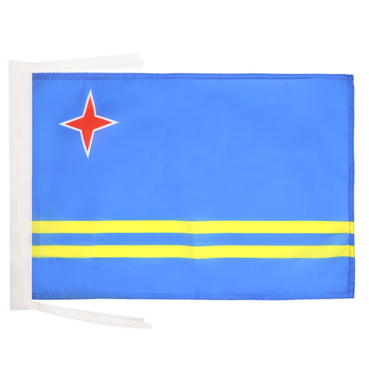 AZ FLAG Bandera de ESPAÑA SIN Armas 45x30cm - BANDERINA ESPAÑOLA SIN Escudo 30 x 45 cm cordeles — view 96