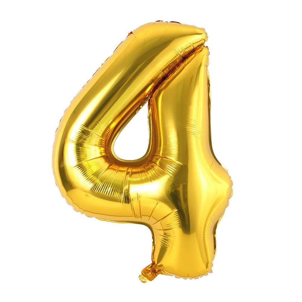 Foil Globo Número 5 Azul 40" (101cm), Inflable Helio o aire, Gigante Numeros 0-9, 10-19, 20-29, 30-100, Grande Globos Decoración para La Boda Aniversario y Cumpleaños Fiestas — view 652