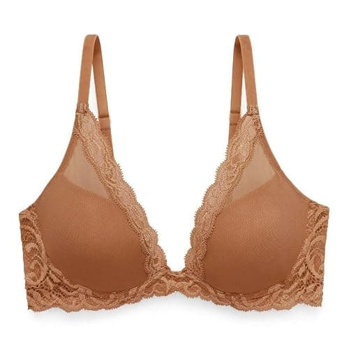 Natori Women's Feathers Contour Underwire Plunge 730023 (30A-36G) — view 2