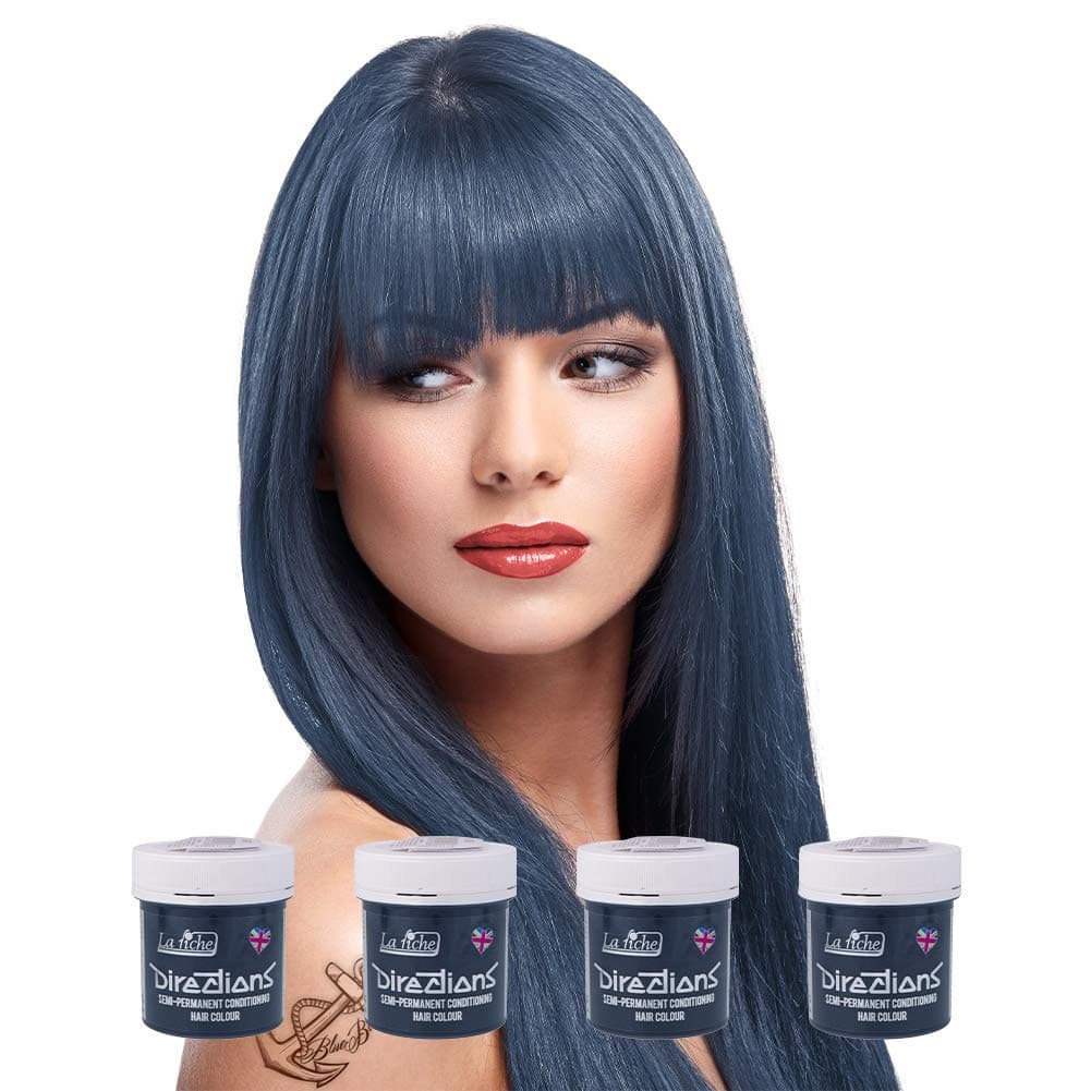 2x La Riche Directions Semi-Permanent Hair Color 100ml Tub - Violet — view 89