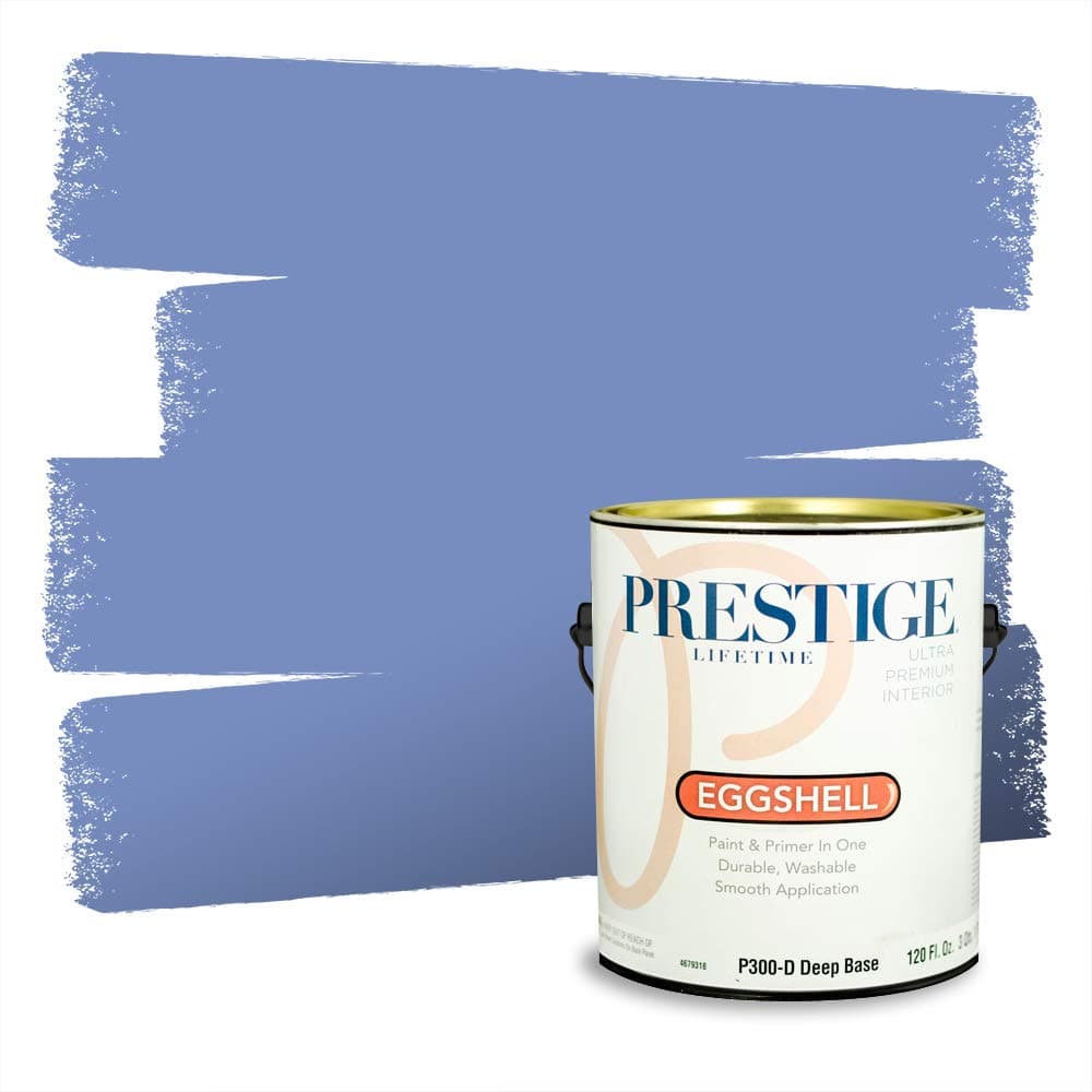 PRESTIGE Paints Interior Paint and Primer In One, 1-Gallon, Semi-Gloss, Comparable Match of Valspar* Dewdrop* — view 1402