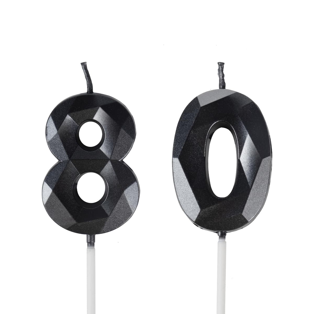 Yiran 50th Birthday Candles, Gold Number 50 Happy Birthday Candles, Cake Topper Decorations for Birthday Party, Wedding Anniversary Celebration Supply — view 97