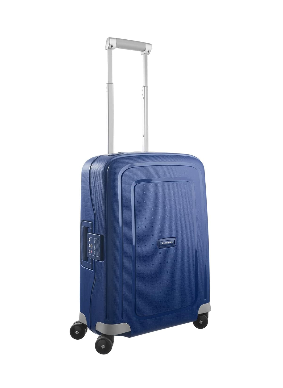 Samsonite S'Cure - Spinner S, Equipaje de Mano, S (55 cm), 34 L, Azul (Dark Blue)