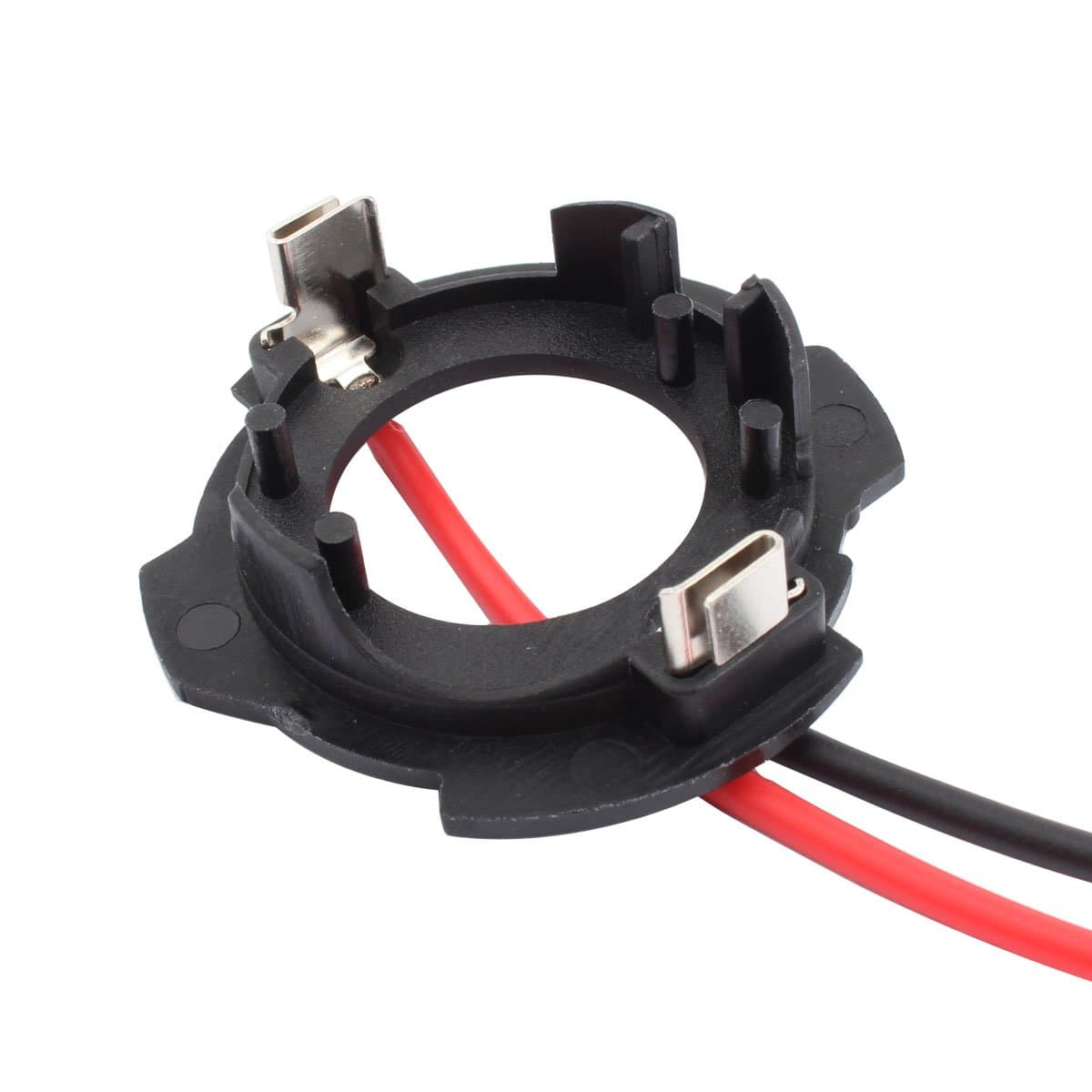 TOMALL H7 LED Retenedores del bulbo de la linterna del adaptador del tenedor de para Golf 5 MK5 GTI Jetta — view 3