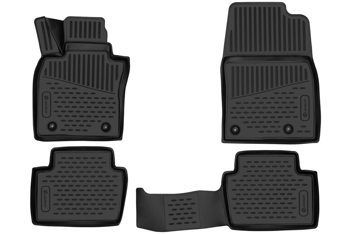ELEMENT Alfombrillas para BMW X3 E83 2004-2010 | SUV | Alfombrillas Coche | 4 Piezas — view 131
