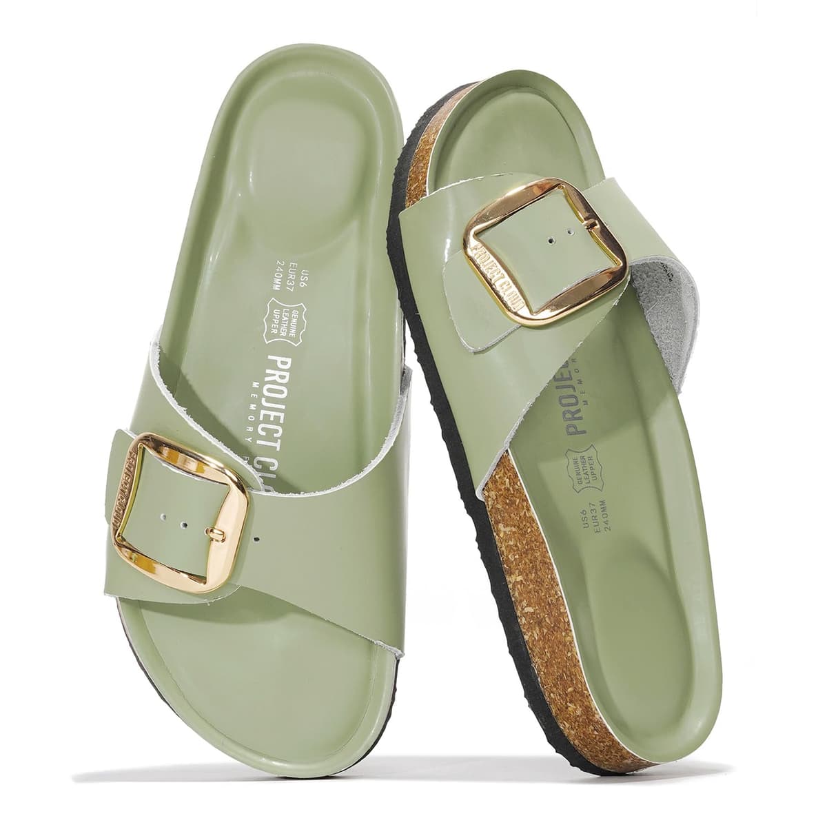 Project Cloud 100% Genuine Leather Sandals Women Dressy Beach Essentials Slides for Women Footwear - Lightweight with Memory Foam Insole Sandals for Women 2026 - Womens Slides — view 33