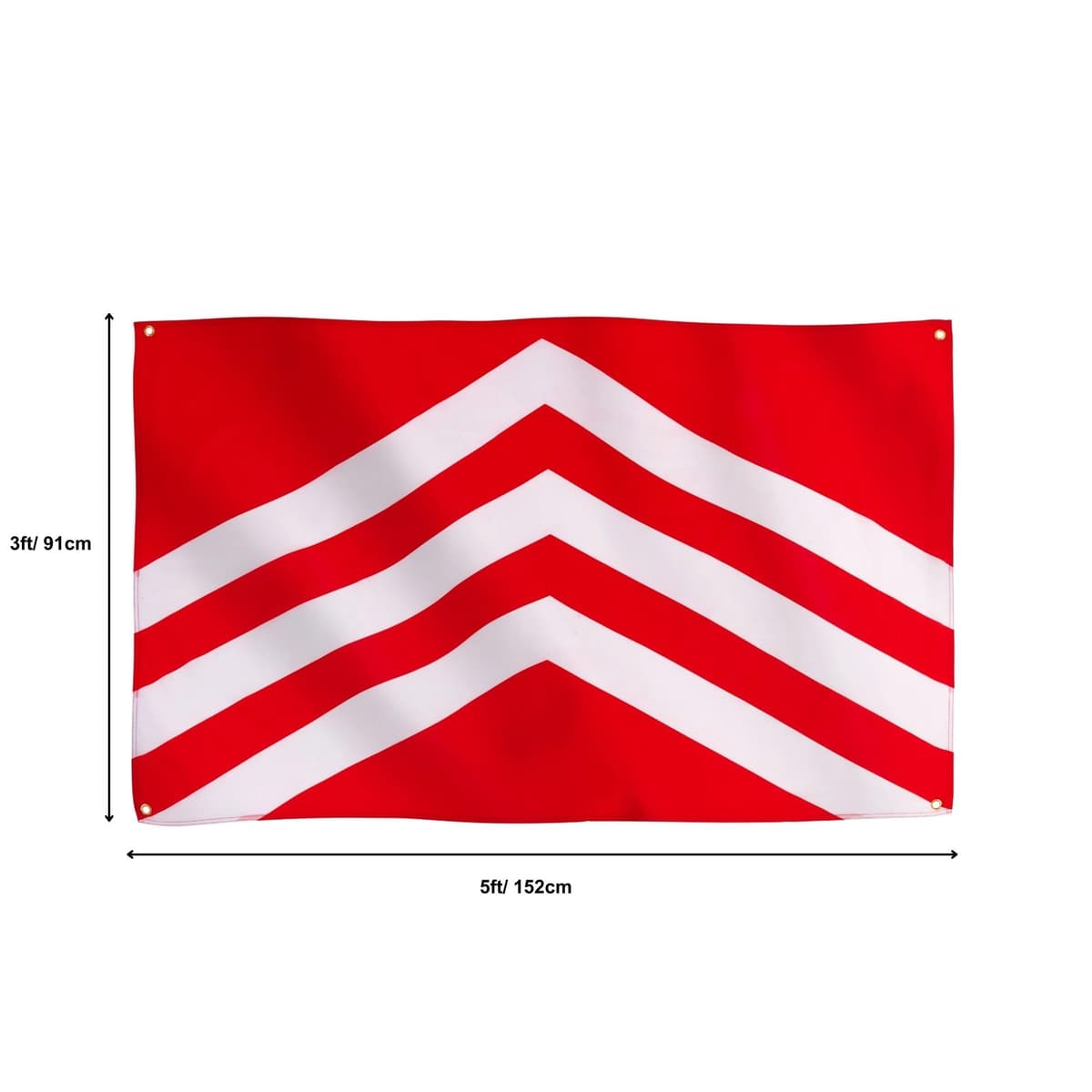 Runesol Cornwall Flag - 91x152cm, 3ft x 5ft, Cornish Flag, 4 Grommets, Eyelet in Every Corner, Premium Quality, Inside & Outside Use, Vivid Colours — view 258
