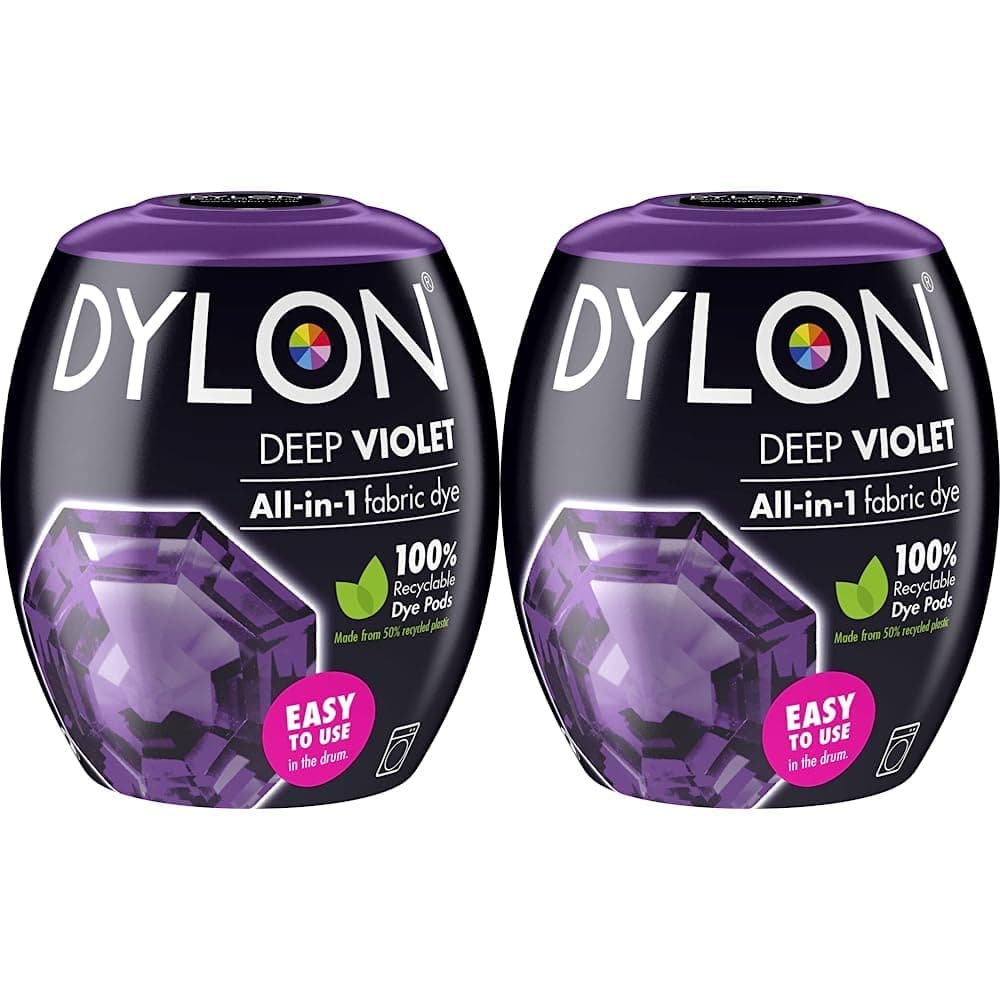 Dylon Washing Machine Fabric Dye Pod Intense Black, 350g, Packaging May Vary — view 29