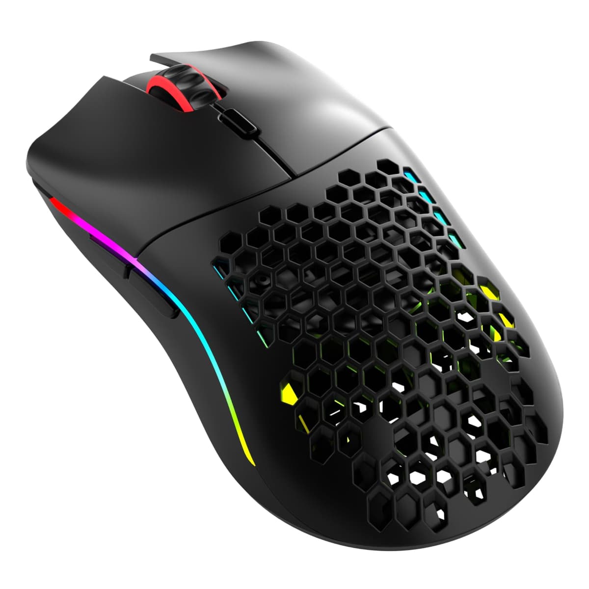 GLORIOUS Gaming Model D3 Wireless Gaming Mouse - InfinitePlay Swappable Battery System, 8k Polling, 130M Click Optical Switches, Ultralight 69g, 30K DPI Optical Sensor, RGB - Black — view 9