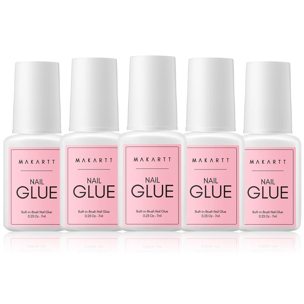 Makartt Nail Glue Extra Strong for Nail Tips, 5s Dries Quickly, 10Pcs Press on Nail Glues for Acrylic Nails and Broken Nails, Professional Super False Nail Glue Long Lasting, No Nail Lamp Needed — view 15