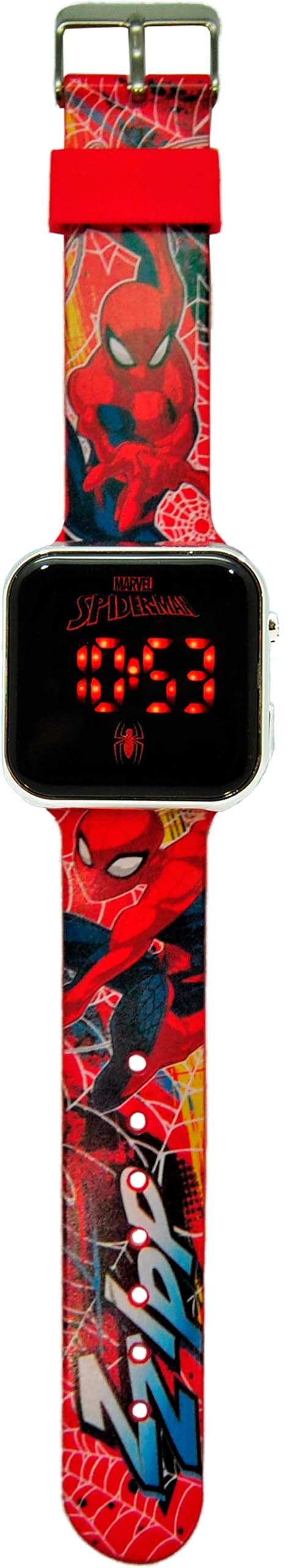 Kids Licensing - Reloj Digital LED para Niño y Niña con Personajes,Tiene Funciones de Hora, Fecha y Correa Ajustable — view 36